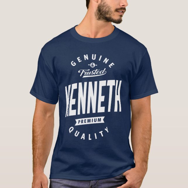 Kenneth Personalisiert Name Birthday Gift T-Shirt (Vorderseite)