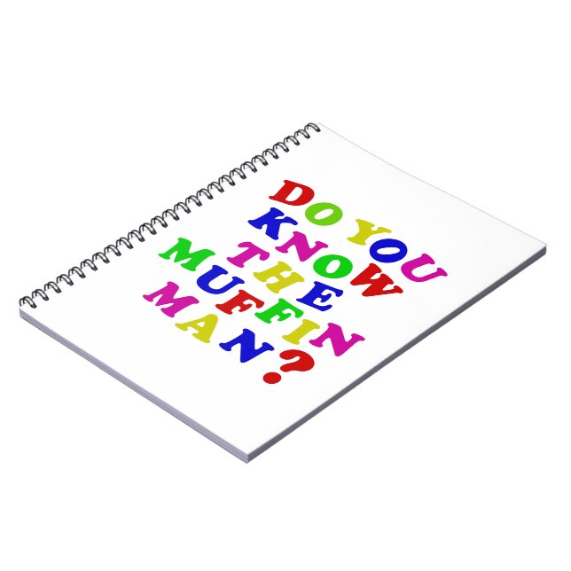 Kennst du den Muffin Man? Notizblock (Linke Seite)