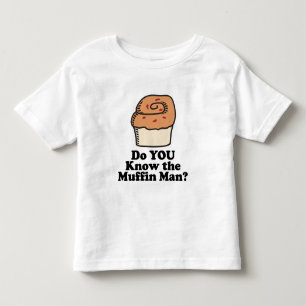 Kennst du den Muffinmann Kleinkind T-shirt