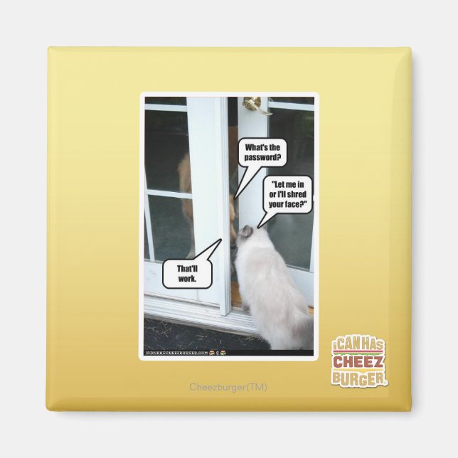 Kennwort bitte magnet (Vorne)