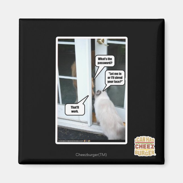 Kennwort bitte magnet (Vorne)