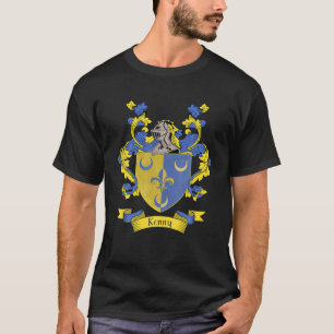 Kenny Coat of Arms   Kenny Surname Familienwappen T-Shirt