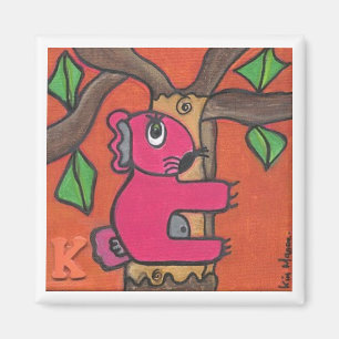 Kenny der Koala isst Blätter Magneten Magnet