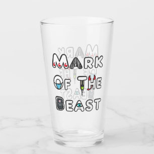 Kennzeichen der Bestie Glas