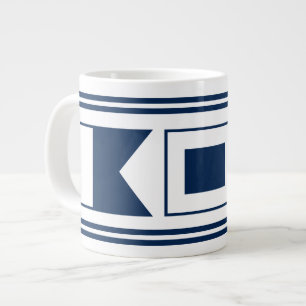 Kennzeichen des Alphabet-individuellen Namens Jumbo-Tasse