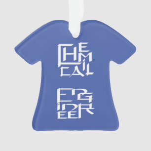 Kennzeichen des Chemieingenieurs Ornament