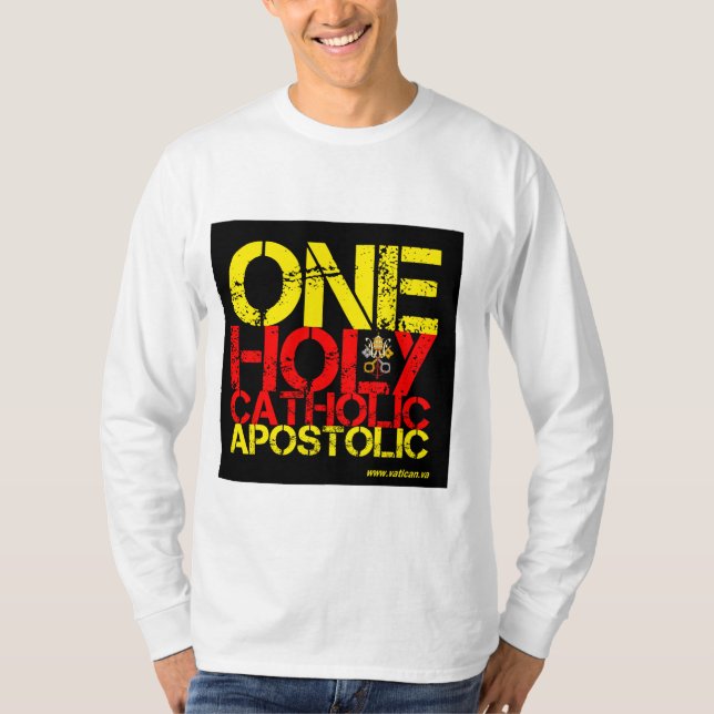 Kennzeichen des Kirche longsleeve T-Shirt (Vorderseite)