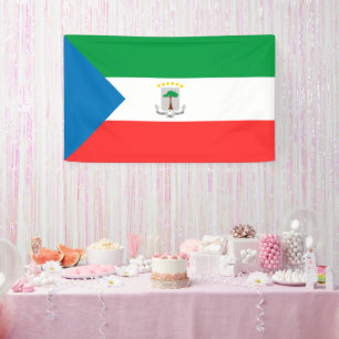Kennzeichen für äquatoriale Guinea Banner