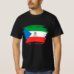 Kennzeichen für äquatoriale Guinea T-Shirt