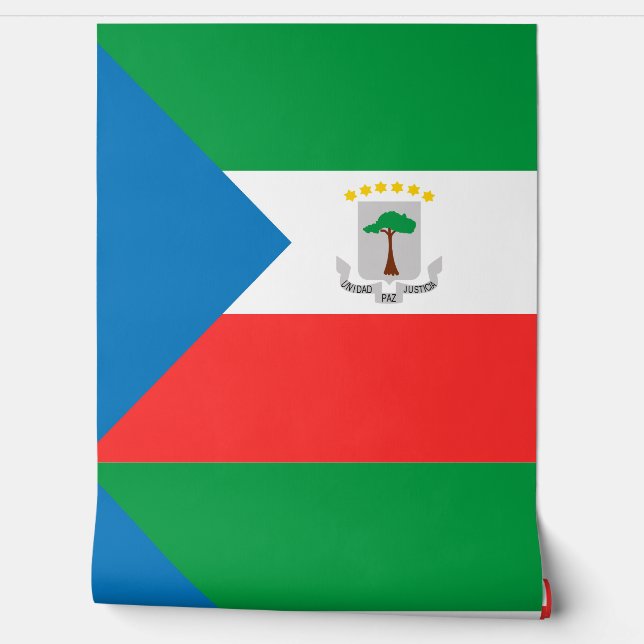 Kennzeichen für äquatoriale Guinea Tapete (Abrollen)