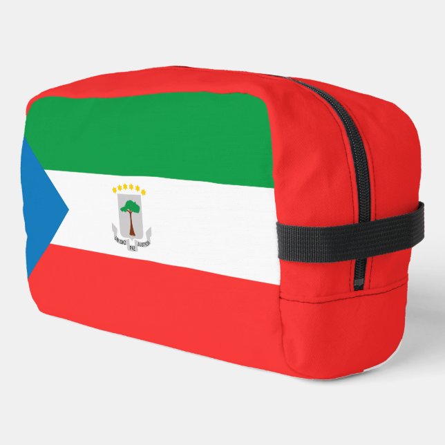 Kennzeichen für äquatoriale Guinea Waschbeutel (Linke Seite)