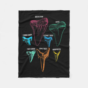 Kennzeichen für die Jagd auf Haifischflossen Fleecedecke