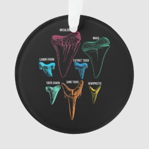 Kennzeichen für die Jagd auf Haifischflossen Ornament