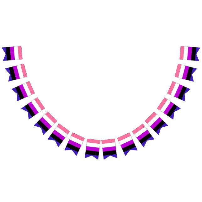 Kennzeichen "Geschlechtsfluss" Wimpelkette (Alle)