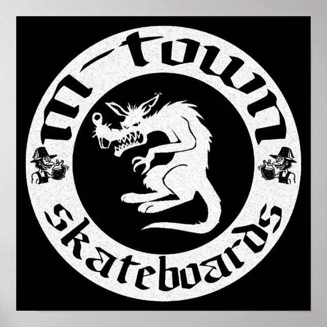 Kennzeichen Poster (Vorne)