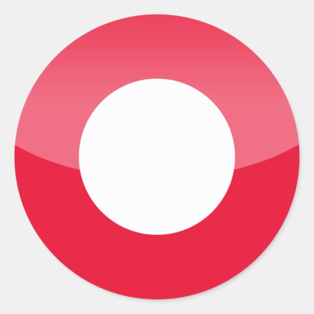 kennzeichnen runder aufkleber (Vorderseite)