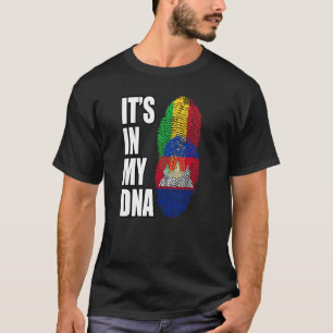 Kennzeichnung des malischen und kambodschanischen T-Shirt