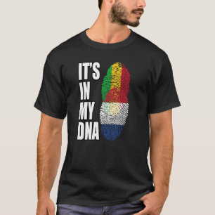 Kennzeichnung des malischen und niederländischen M T-Shirt