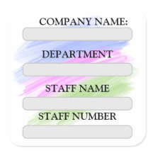 KENNZEICHNUNG DES PERSONALS FÜR UNTERNEHMEN