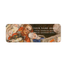 KENNZEICHNUNG FÜR DIE RÜCKKEHR : GUSTAV KLIMT : DI