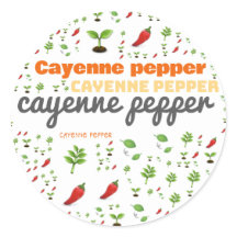 KENNZEICHNUNG FÜR HERB - CAYENNE PEPPER