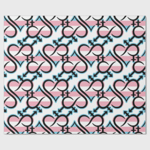 Kennzeichnung für Inklusivität und Liebe Symbol TG Geschenkpapier