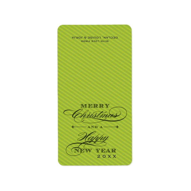 KENNZEICHNUNGEN (FALTSCHACHTEL): KENNZEICHNUNG 2P ADRESSAUFKLEBER (Vorne)