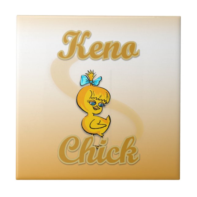 Keno Chick Fliese (Vorderseite)