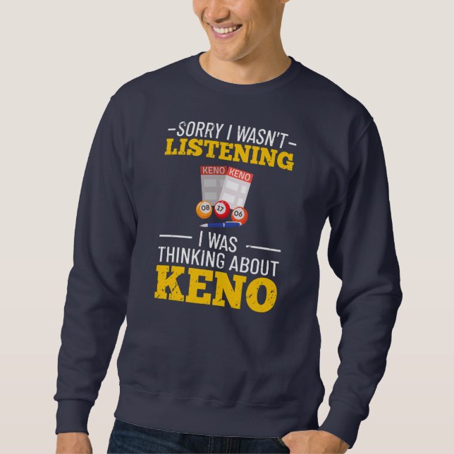 Keno Game Player Spielautomaten Casino  Sweatshirt (Vorderseite)