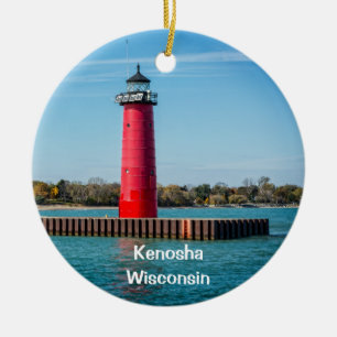 Kenosha Keramik Ornament
