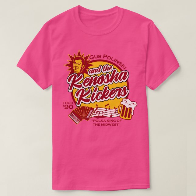 Kenosha Kickers Tour 90s T-Shirt (Design vorne)
