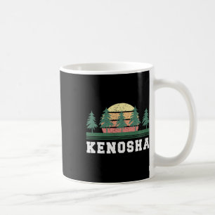 Kenosha Retro Vintage Stadt Männer Frauen Kinderge Kaffeetasse
