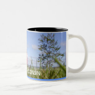 Kenosha Seeseite-Kaffeetasse Zweifarbige Tasse