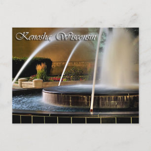 Kenosha, Wisconsin Postkarte