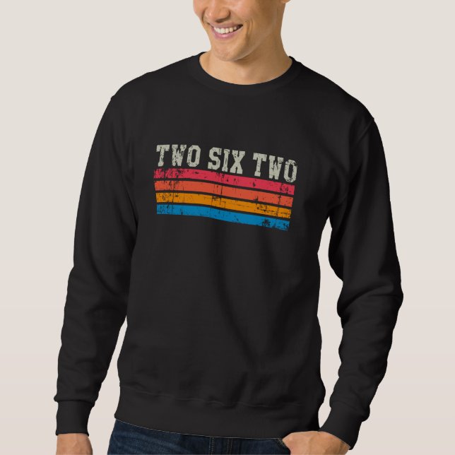 Kenosha Wisconsin Vintager Retro-Bereichscode Sweatshirt (Vorderseite)