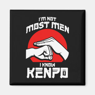 Kenpo Aggressive Selbstverteidigung Karate Martial Magnet