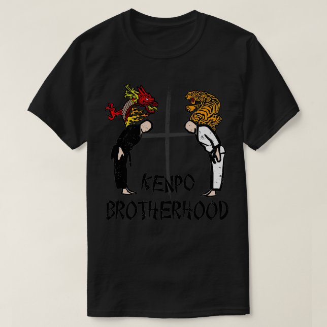 Kenpo Karate Bruderschaft T-Shirt (Design vorne)