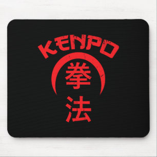 Kenpo Karate Design Japanisch Lettisch Martial Art Mousepad