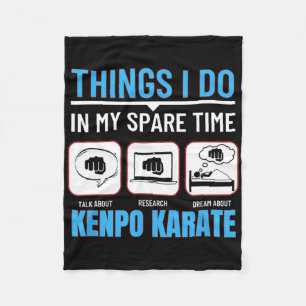Kenpo Karate Dinge, die ich in meiner Freizeit Ame Fleecedecke