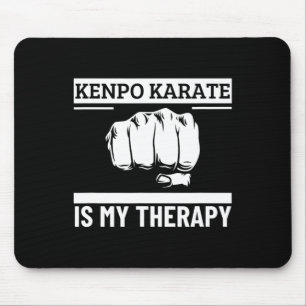 Kenpo Karate ist meine Therapie Lustiges amerikani Mousepad