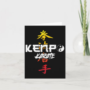 Kenpo Karate Karate Karte