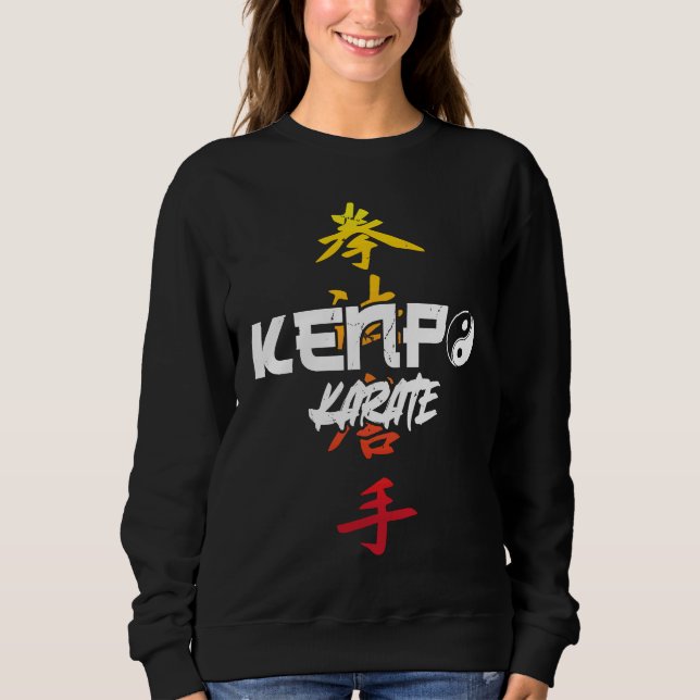 Kenpo Karate Karate Sweatshirt (Vorderseite)