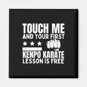 Kenpo Karate Lesson für Freier Coach Funny America Magnet