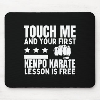 Kenpo Karate Lesson für Freier Coach Funny America Mousepad
