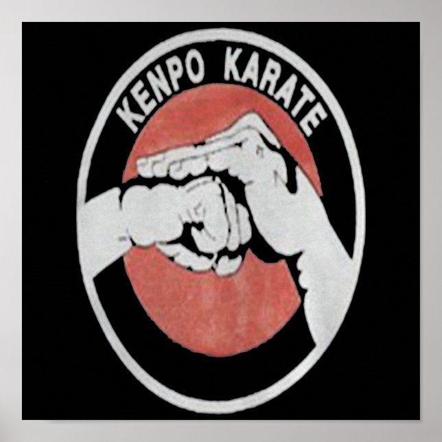 Kenpo Karate Martial Arts Custom Gift Poster (Vorne)