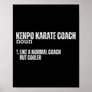 Kenpo Karate Trainer Definition Lustig Stolz Ameri Poster
