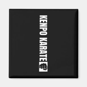 Kenpo Karate Trainer Vintage Abgenutzt Amerikanisc Magnet