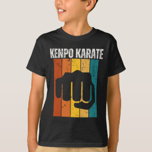Kenpo Karate Vintage Retro 70er Jahre Design Lusti T-Shirt