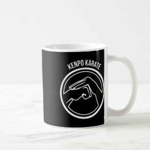 Kenpo Karate White Black Hands Coole Kampfkunst T Kaffeetasse