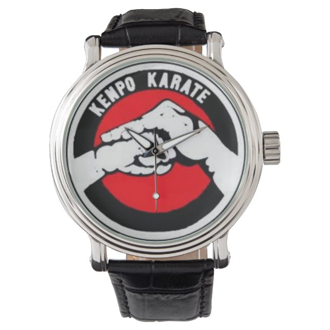 Kenpo-Uhr Armbanduhr (Vorderseite)